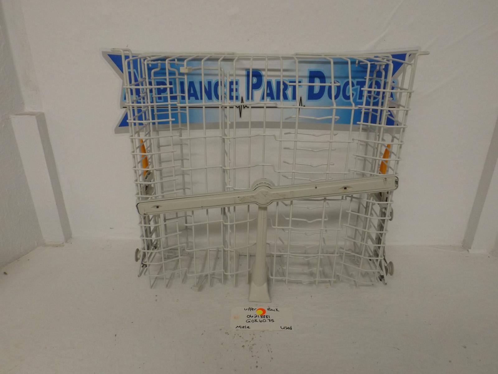Miele Dishwasher 06218881 G0k60.75 Upper Rack Used Miele Dishwasher 06218881 G0k60.75 Upper Rack Used